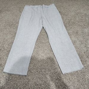 Ophelia Roe Elegant Light Gray Dress Pants Womens Size 14